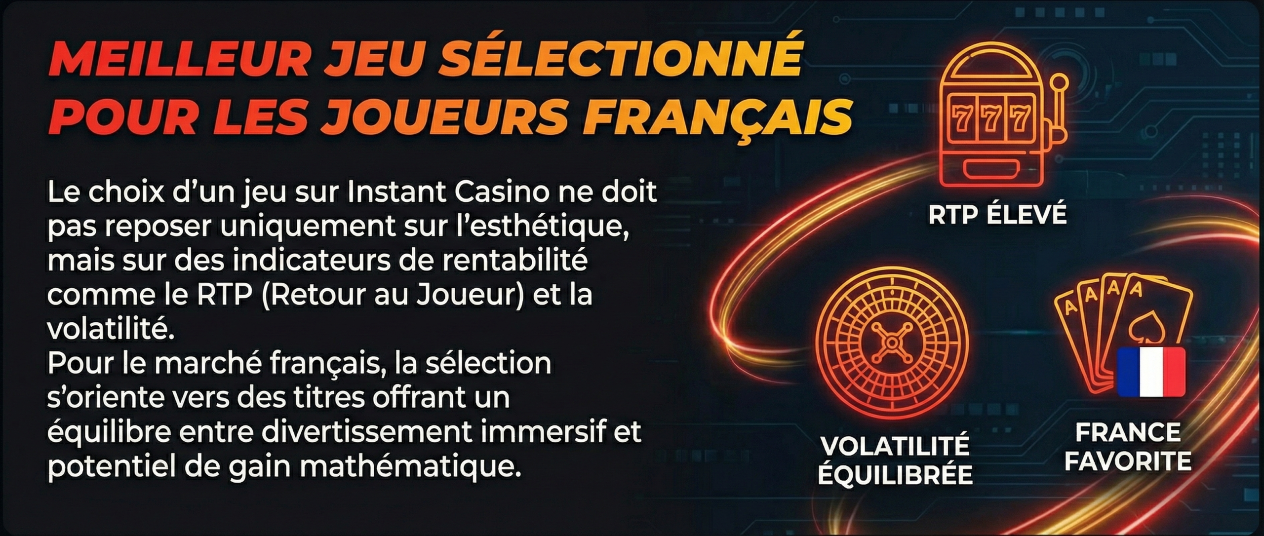 Instant Casino tous les jeux